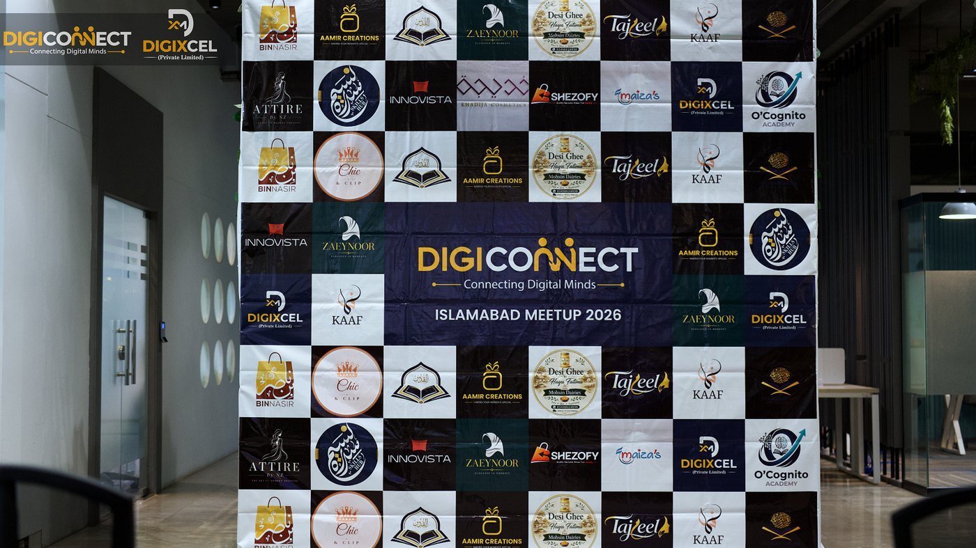 DigiConnect Islamabad 2026 Media Wall